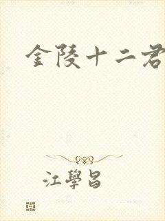 金陵十二君