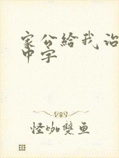 家公给我治疗5中字