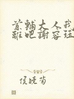 首辅大人我们和离吧谢容珏