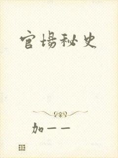 官场秘史
