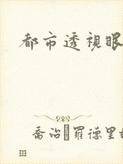 都市透视眼