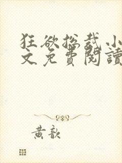 狂欲总裁小说全文免费阅读