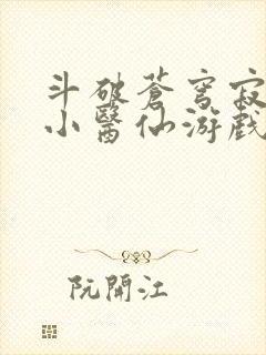 斗破苍穹寂寞的小医仙游戏世界