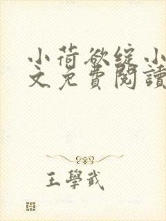 小荷欲绽小说全文免费阅读笔趣阁