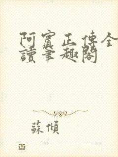 阿宾正传全文阅读笔趣阁