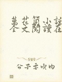 万花筒小说免费全文阅读在线