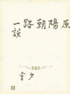 一路朝阳原著小说