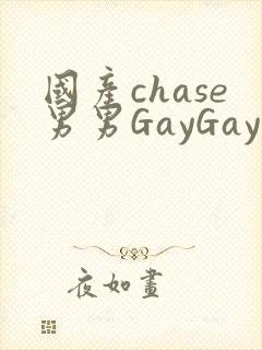 国产chase男男GayGay