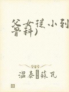 父女从小到大(骨科)