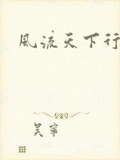 风流天下行