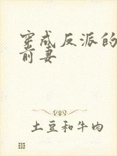 穿成反派的炮灰前妻