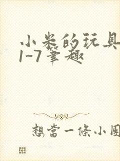 小米的玩具日记1-7笔趣