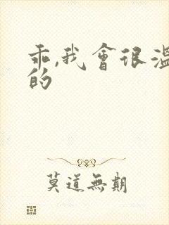 乖,我会很温柔的