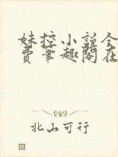 妹控小说全文免费笔趣阁在线阅读