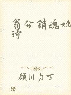 翁公销魂姚瑶琦琦