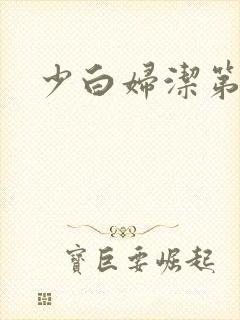少白妇洁第二部