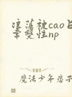 浪荡被cao日常双性np