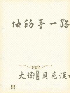 他的手一路下滑