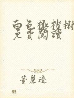 白色橄榄树全文免费阅读