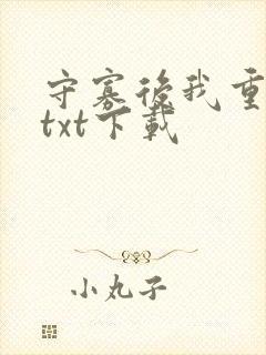 守寡后我重生了txt下载