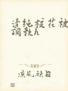 清纯校花被地狱调教h