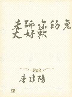 老师你的兔子好大好软