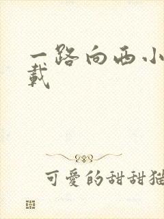 一路向西小说下载