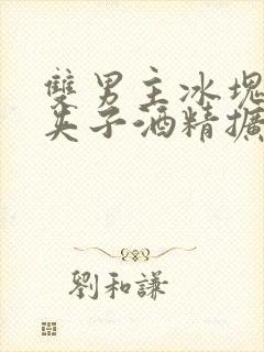 双男主冰块棉签夹子酒精扩张器