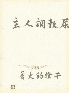 主人调教尿便器