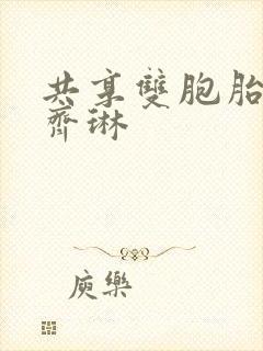 共享双胞胎齐娜齐琳