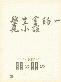 学生会的一己之见小说