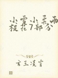小雪小柔两个大校花7部分