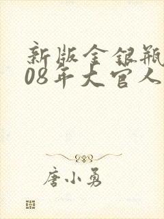 新版金银瓶2008年大官人