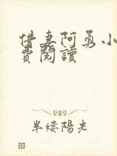 借妻阿勇小说免费阅读