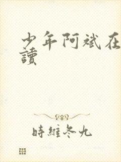 少年阿斌在线阅读