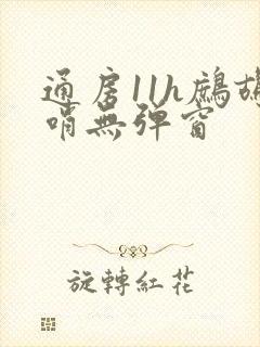 通房11h鹧鸪哨无弹窗