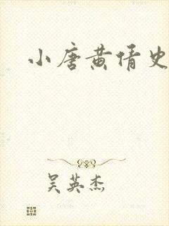 小唐黄倩史
