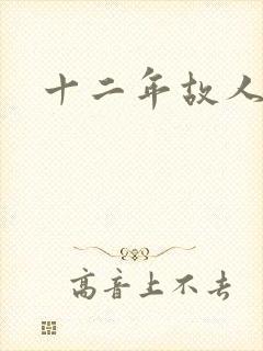 十二年故人戏