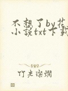 不想了by花卷小说txt下载