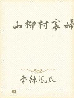 山柳村寡妇情史