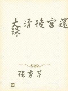 大清后宫还君明珠