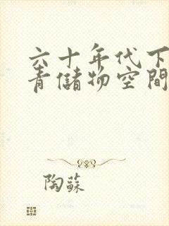 六十年代下乡知青储物空间