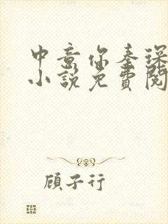 中意你秦琛苏沫小说免费阅读