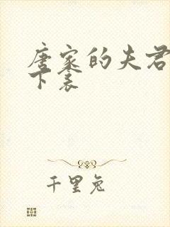 唐家的夫君们帘下衾