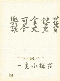 乐可金银花露小说全文免费