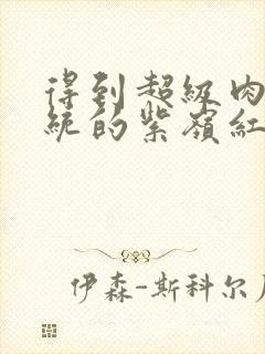 得到超级肉禽系统的紫岭红山