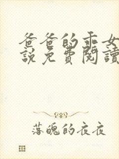 爸爸的乖女儿小说免费阅读