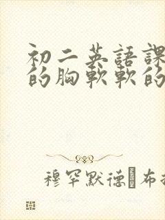 初二英语课代表的胸软软的