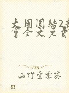 大团圆结2亲情会全文免费听