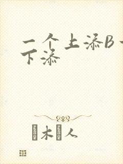 一个上添B一个下添